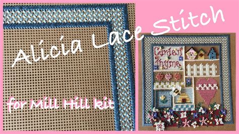 alicia's lace stitch|alicia's lace tutorial.